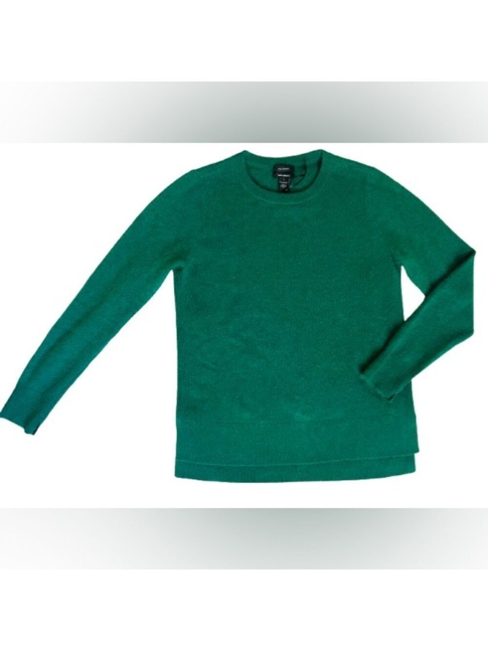 Halogen Women’s Long Sleeve Cashmere Sweater Emerald Green Size Small